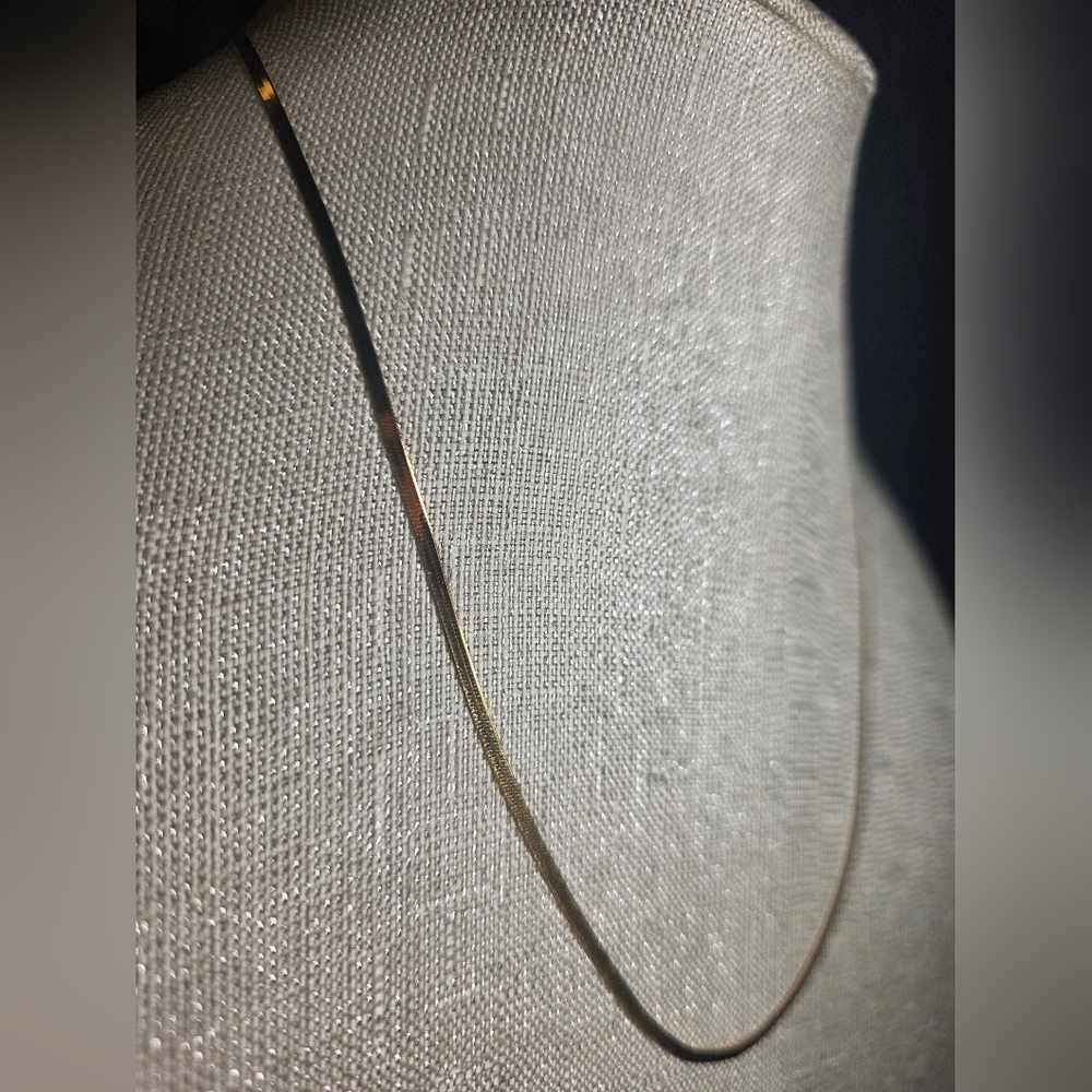 Karizia Elegant Gold Necklace 925 - Picture 4 of 10